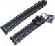 Diloy Skórzany pasek do zegarka 20 mm Diloy 393.20.58 czarny 1