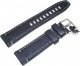 Diloy Skórzany pasek do zegarka 22 mm Diloy 414.22.1 czarny 1