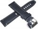 Diloy Skórzany pasek do zegarka 22 mm Diloy 414.22.1 czarny 2