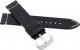 JVD Skórzany pasek do zegarka 24 mm R42301-24 czarny 1