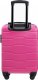 Puccini Alicante ABS024C - Mała/Kabinowa walizka, różowa 3