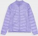 4f Kurtka damska puchowa 4F F094 jasny fiolet 4FSS23TDJAF094 52S M 8