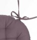 Atmosphera Poduszka na krzesło 38cm okrągła taupe 1