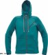 CERVA NEURUM - męska, stylowa bluza z kapturem zapinana na zamek, odblaski - morski 3XL 1