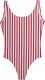 Outhorn Kostium kąpielowy damski Outhorn F013 czerwono-biały OTHSS23USWSF013 90A XL 3