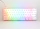 Klawiatura Ducky Ducky One 3 Aura White Mini Gaming Tastatur, RGB LED - MX-Speed-Silver (US) 10