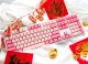 Klawiatura Ducky Ducky One 3 Gossamer Pink Gaming Tastatur - MX-Red 9