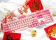 Klawiatura Ducky Ducky One 3 Gossamer Pink Gaming Tastatur - MX-Silent-Red 9