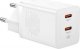 Ładowarka Baseus Ładowarka sieciowa Baseus GaN5 40W, 2x USB C (Biały) 1