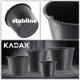 Kadax Wiadro Budowlane Z Rączką Plastikowe Okrągłe 12L 6