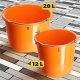 Kadax Wiadro Wiaderko Budowlane 20L 40kg Mocne 2szt. 7
