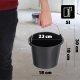 Kadax Wiadro Budowlane Z Rączką Plastikowe Okrągłe 5L 1