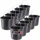 Kadax Wiadro Budowlane Gospodarcze Plastikowe 5L 10szt 1