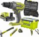 Ryobi R18PD3-120TAH Ryobi wkrętarka udarowa 2ah + akcesoria 1