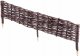 Kadax Palisada Ogrodowa 100x30cm Obrzeże Płot Wiklinowy 4