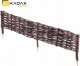 Kadax Palisada Ogrodowa 100x30cm Obrzeże Płot Wiklinowy 5