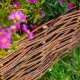 Kadax Palisada Ogrodowa 100x30cm Obrzeże Płot Wiklinowy 9