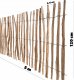 Kadax Płot Drewniany Ogrodzenie Leszczynowe 500x120 6cm 3
