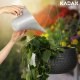 Kadax Donica Doniczka Wisząca Okrągła Misa Szara 29,5cm 5