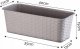 Kadax KADAX Skrzynka Balkonowa 40cm Doniczka Karmelowa 2