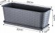 Kadax Podstawka Pod Doniczkę Skrzynkę Balkonową 40cm 3