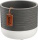 Kadax KADAX Doniczka Ceramiczna Osłonka 14cm Szara Biała 6