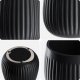 Kadax KADAX Doniczka Ceramiczna Osłonka 14cm Czarna 4