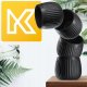 Kadax KADAX Doniczka Ceramiczna Osłonka 14cm Czarna 8