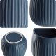 Kadax KADAX Doniczka Ceramiczna Osłonka 12cm Granatowa 4
