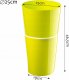 Kadax Doniczka Osłonka Na Kwiaty Wysoka 25cm Limonkowa 7