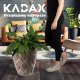 Kadax Doniczka Donica Z Wkładem Ogrodowa Beżowa 32,5cm 1