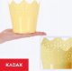 Kadax Doniczka Osłonka Na Kwiaty Rośliny Żółta 12cm 6