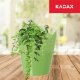 Kadax Doniczka Osłonka Na Kwiaty Rośliny Zielona 14,5 cm 5