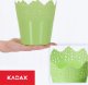 Kadax Doniczka Osłonka Na Kwiaty Rośliny Zielona 14,5 cm 6