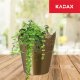 Kadax Doniczka Osłonka Na Kwiaty Rośliny Złota 14,5 cm 5
