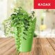 Kadax Doniczka Osłonka Na Kwiaty Rośliny Zielona 12 cm 5