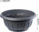 Kadax Doniczka Donica Misa Na Kwiaty Grafit 20cm 2szt 3