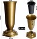 Kadax Wazon Flakon Na cmentarz Grób Nagrobek Złoty 37cm 1