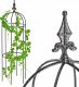 Kadax Pergola Na Kwiaty Podpora Ogrodowa Obelisk 100cm 1