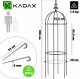 Kadax Pergola Na Kwiaty Podpora Ogrodowa Obelisk 100cm 3
