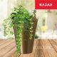 Kadax Doniczka Osłonka Na Kwiaty Rośliny Złota 12 cm 5