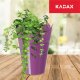 Kadax Doniczka Osłonka Na Kwiaty Rośliny fiolet 14,5 cm 5