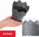 Kadax Doniczka Osłonka Na Kwiaty Rośliny Srebrna 14,5 cm 7