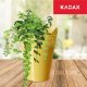 Kadax Doniczka Osłonka Na Kwiaty Rośliny Żółta 16,5cm 6
