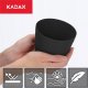 Kadax Doniczka Osłonka Na Kwiaty Owalna Czarna 11 cm 4