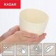 Kadax Doniczka Osłonka Na Kwiaty Okrągła Kremowa 11 cm 4