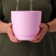 Kadax Doniczka Osłonka Na Kwiaty Podstawka Różowa 18cm 13