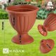 Kadax KADAX Doniczka Donica Gazon Kwietnik 19cm Terakota 2