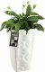 Kadax Doniczka Donica + Wkład Osłonka Kwiaty Biała 56cm 1