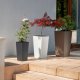 Kadax KADAX Doniczka Donica 29x57cm Wkład Biała Rattan 7